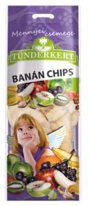 Liofilizált banán chips 